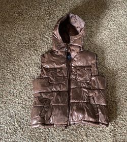 Women’s Brown Puffer Vest