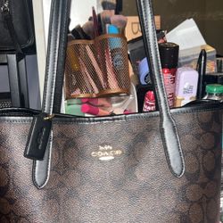 Mini Coach Tote 
