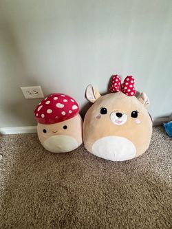 Clarice and Mushroom Squishmallow