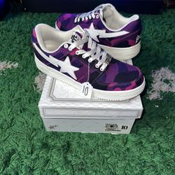Bape Sta Purple ABC Camo