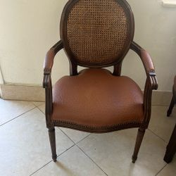 Leather Antique Chair