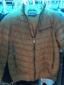 Puff Jacket XL Yellow