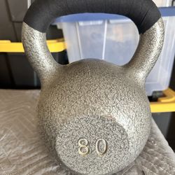 80 Lbs Kettlebell