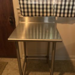 Stainless steel Table 