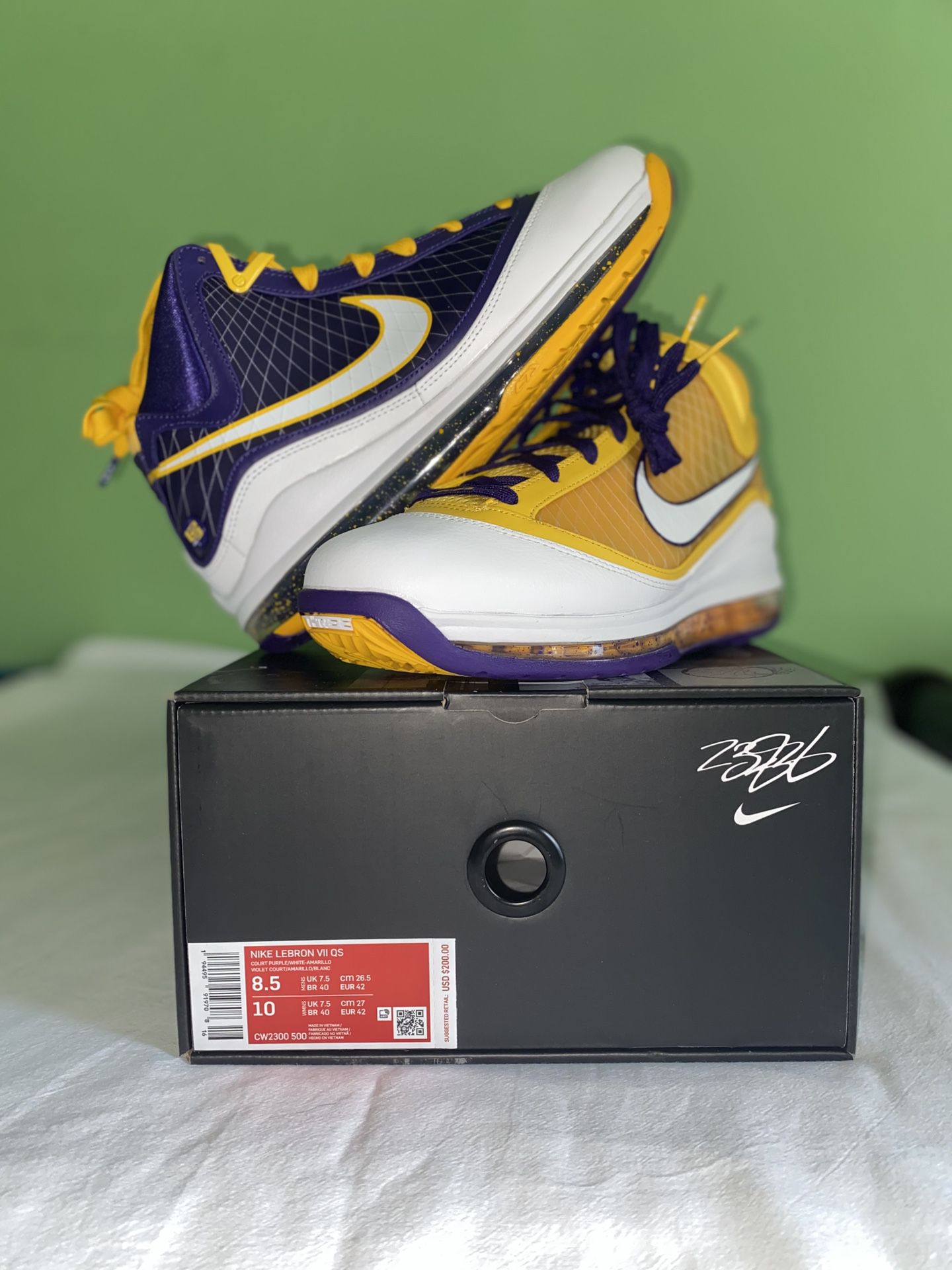Nike Lebron VII QS Court Purple