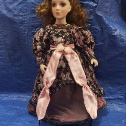 Porcelain Doll 17"