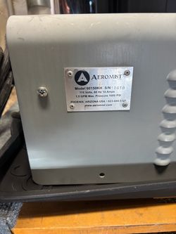 Aeromist cooling misters pump
