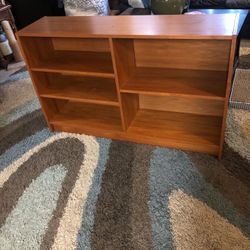 Wood Book Shelf / Cabinet