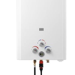 GASLAND 16L Propane Tankless Water Heater, 110,000 BTU Instant Hot Water System, 4.22 GPM High Flow Gas Heater with Digital Display for Tiny House, Mo