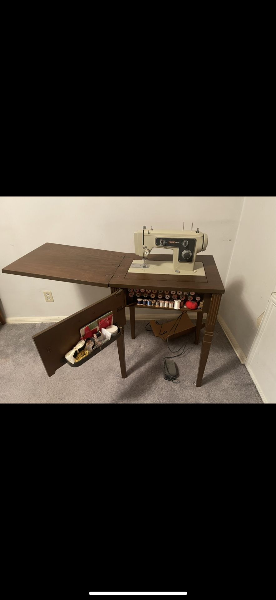 Vintage Sears Electric Sewing Machine