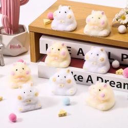 Hamster Squishy – Tiny, Chubby & Stress-Melting Cute