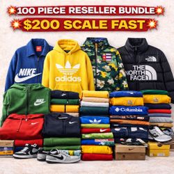 💸 100 PIECE CLOTHING BUNDLE 💸 $200 🔥 HIGH PROFIT POTENTIAL