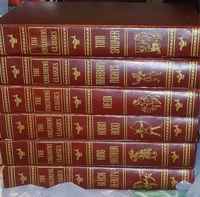 RARE 1957 The Children's Classics Books