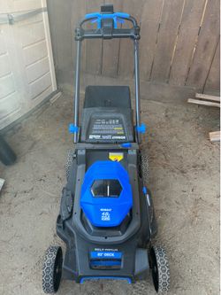 Kobalt 48V self propelled mower