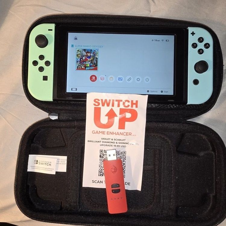 Nintendo Switch Animal Crossing Editon With Dock !!!