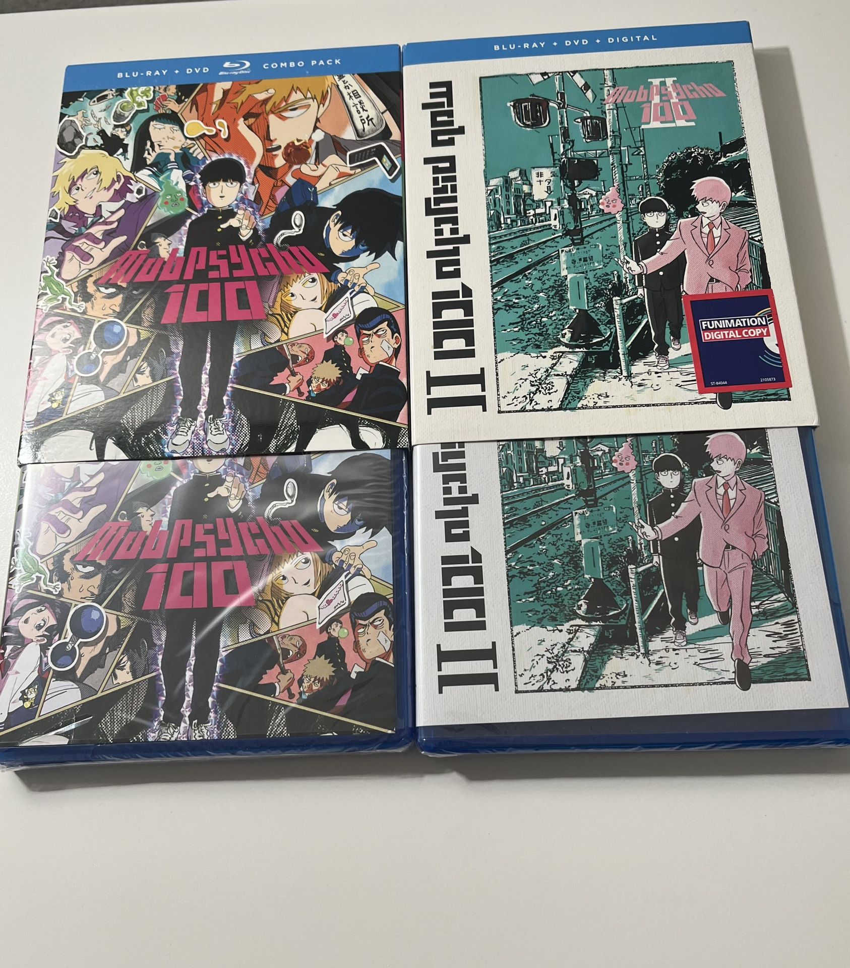 Mob Psycho 100 Complete Season 1 And 2 DVD Set