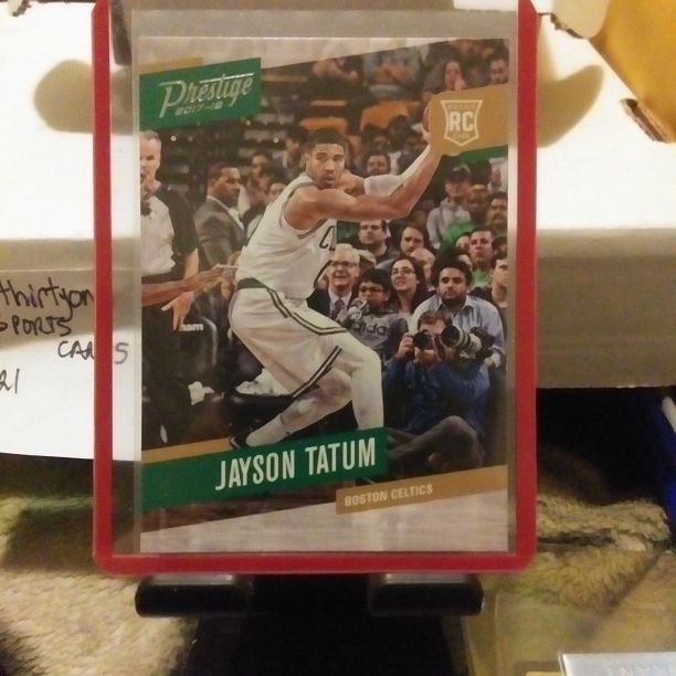 2017-18 Panini Prestige #153 Jayson Tatum RC