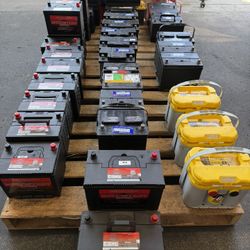 Car Battery 24f H5 34 78 65 48 49 47 H6 H7 51r 94r 86 H8 H9 Truck SUV And Car Batteries with Warranty. $60 + Core. Bateria para cualquier carro COVINA