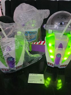 Buzz Lightyear popcorn bucket