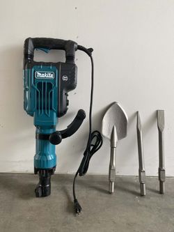 Jack hammer demolition