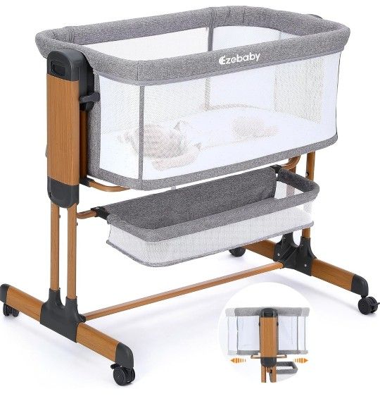 Ezebaby in Rocking Bassinet for Baby Adjustable Baby Bassinets