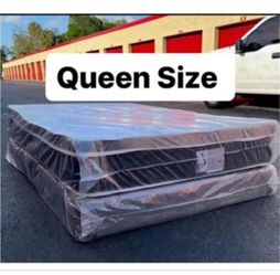 Queen Mattress Set PillowTop – Brand New –  Same Day Delivery Available 🚚