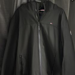 Tommy Hilfiger Men’s Jacket with Fur 