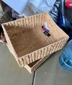 Wicker baskets