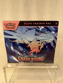Pokémon TCG Mega Evolution Chaos Rising Elite Trainer Box ETB – Sealed