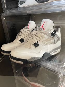 Air Jordan 4 Retro White Cement size 12