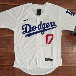 Los Angeles Dodgers Shohei Ohtani #17 stitched jersey