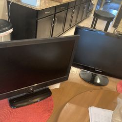 Two 26 Inch TVs 