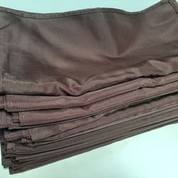 18" x 18" Square Brown Napkins  Lot of 107   ~ ranjacuj