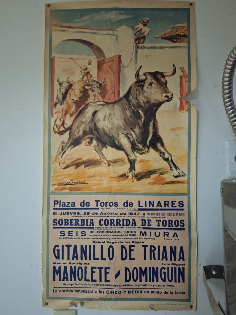 Old Spanish Posters $40 Eash