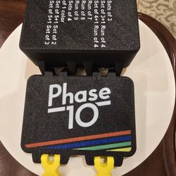 Phase 10 Rugged Card Game Snaplock Box