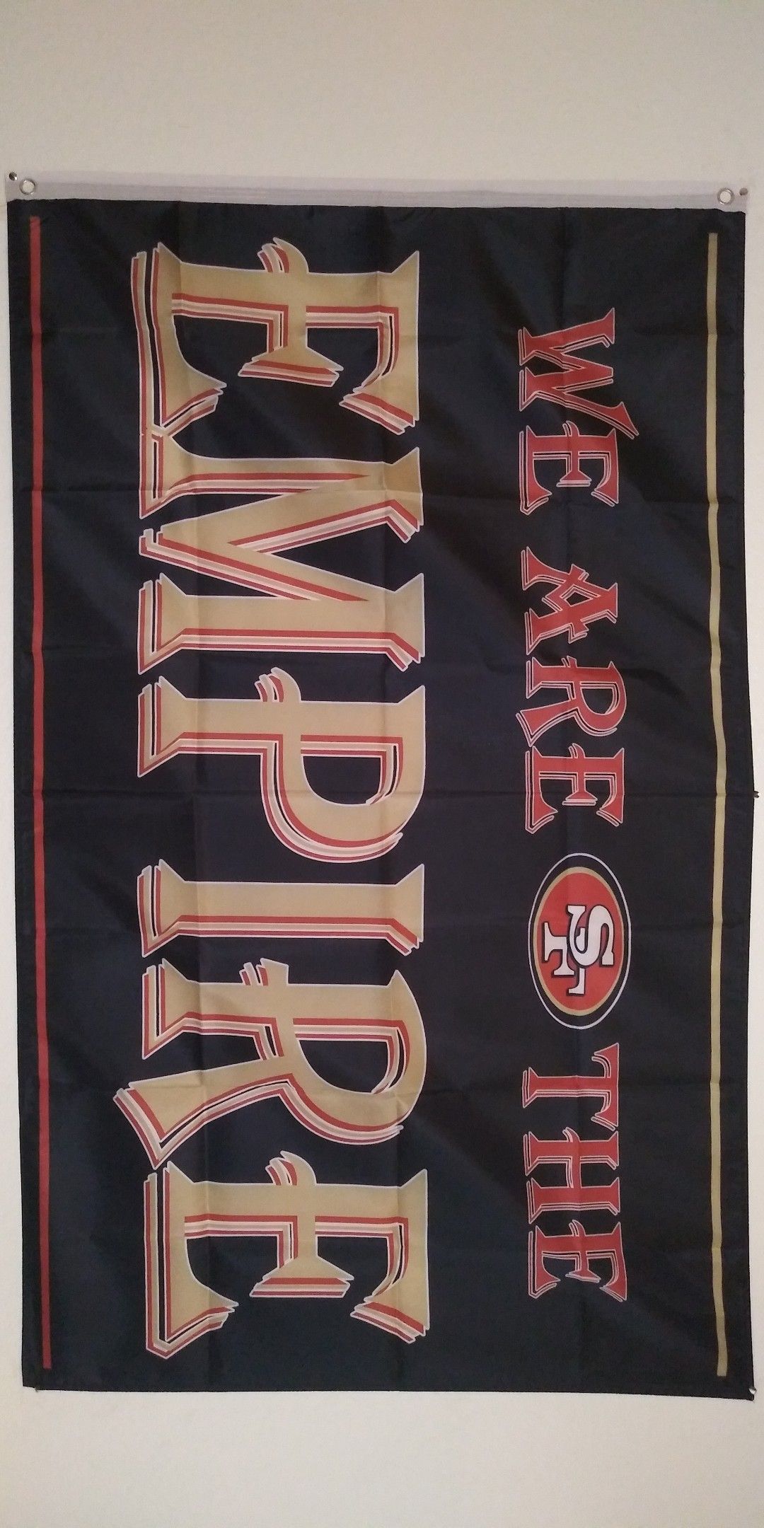 San Francisco 49er flag