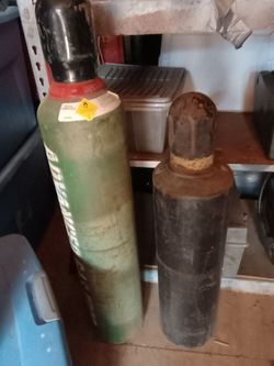 Gas welding setup