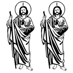 San Judas Sticker 15”x5” / Sticker Vinyl 