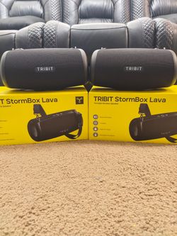 Tribit Stormbox Lava Bluetooth speakers
