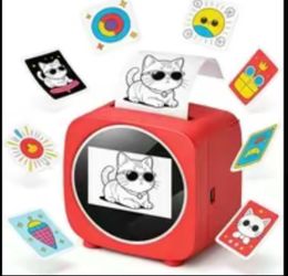 AI Voice Sticker Printer with Screen
