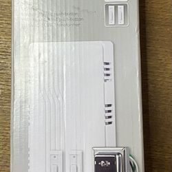 Defiant Wired Contractor Doorbell Kit with 2 Wired Push Buttons
