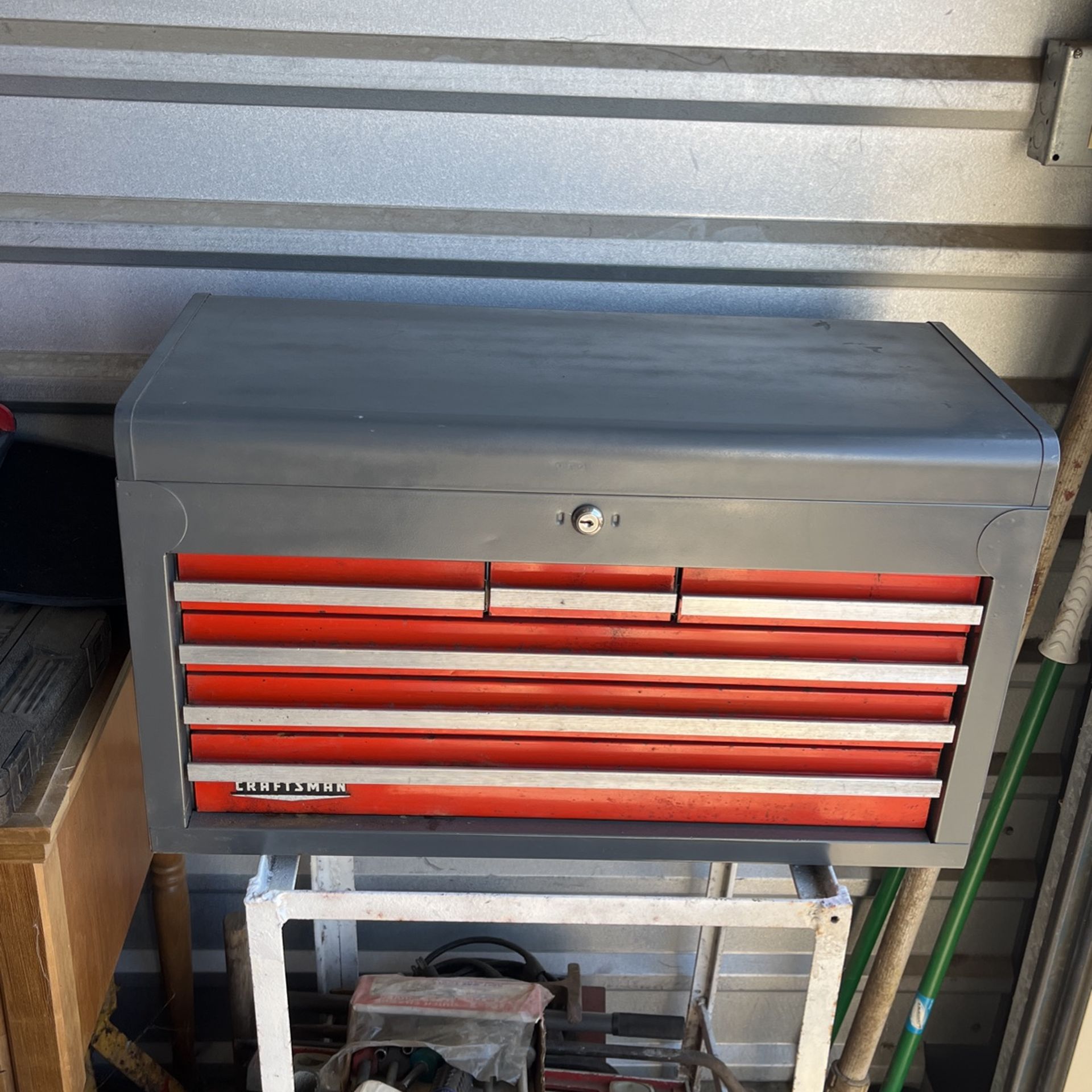 Tool Box 6 Drawer Top Box W Keys