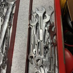 Snap On Open End Wrenches Metric and SAE