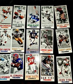 1993 NFL GameDay Football Cards Lot