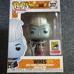 Funko Pop Whis Metallic Dragon Ball Z SDCC Exclusive