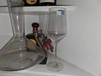 Wine Glasses + jar