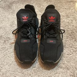 Adidas NMD R1 V2 Dazzle Black And Red Men’s Sneakers Trainer Size 13 