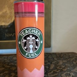 Starbucks “Teacher’s Fuel” Tumbler New