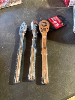Three Craftsman 3/8 Ratchets new