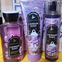 Bath & Body Works 3-ct Halloween Collection ~ I Scream Float
